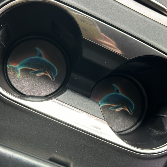 🎁 Dolphin 🐬 Car Coasters - Picture 4 of 15